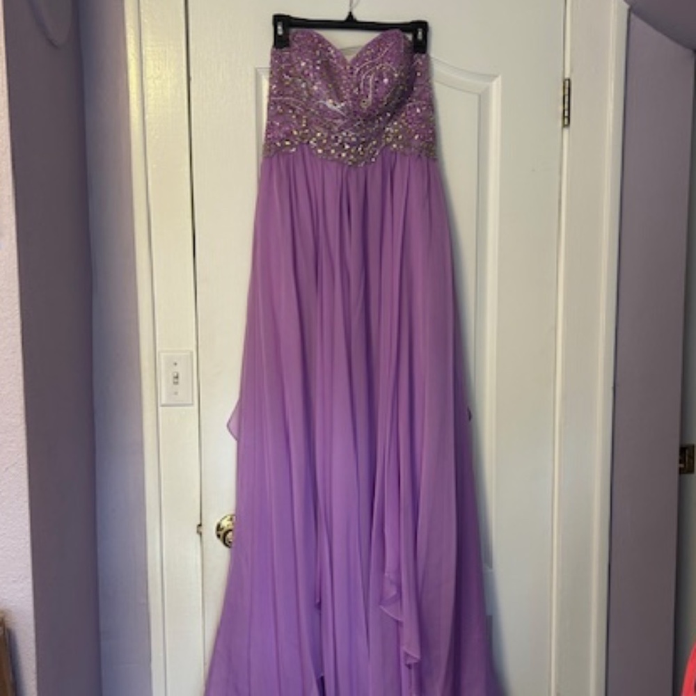 Sherri Hill Purple Prom Dress - NEW - Size 12